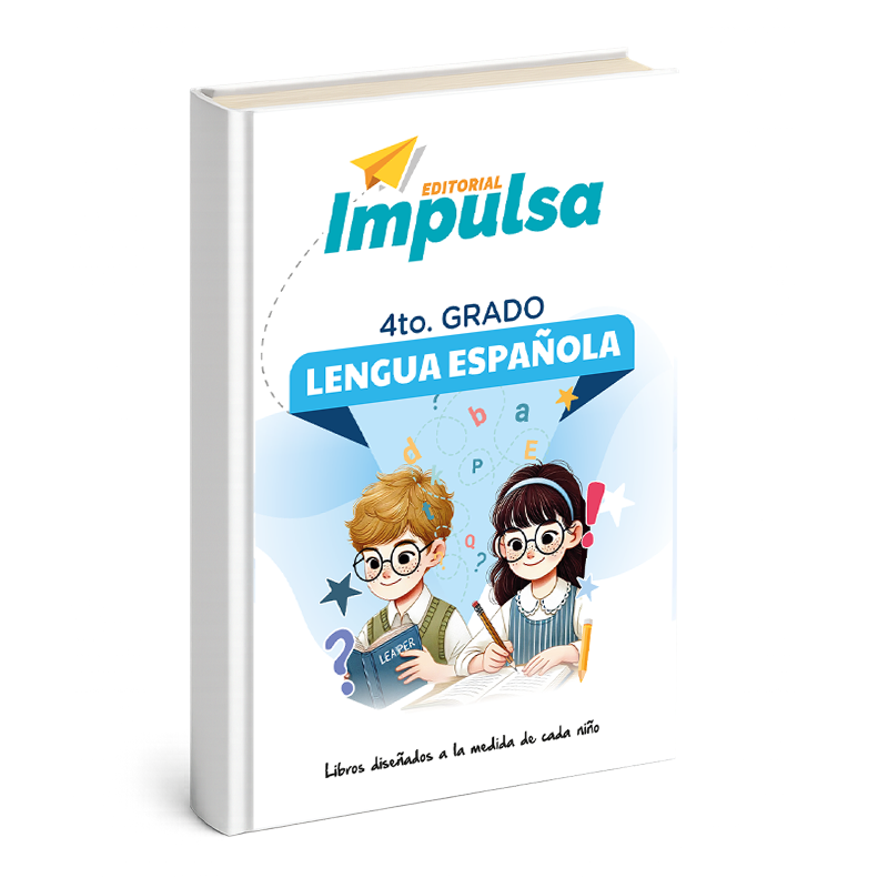 Portada Lengua Española 4to. Grado