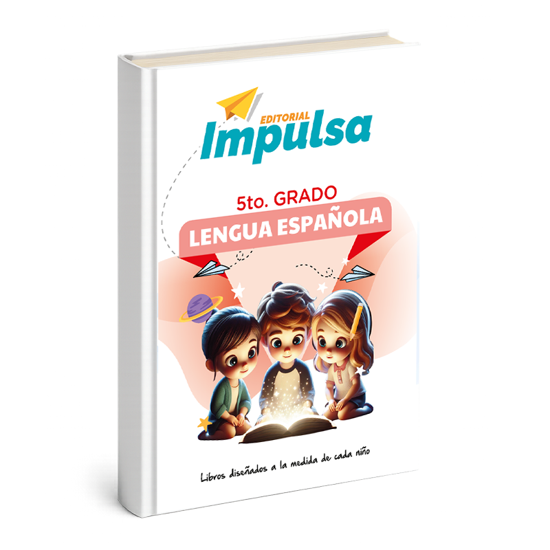 Portada Lengua Española 5to. Grado